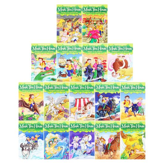 Magic Tree House Collection By Mary Pope Osborne 16 Books Set - Ages 5-7 - Paperback