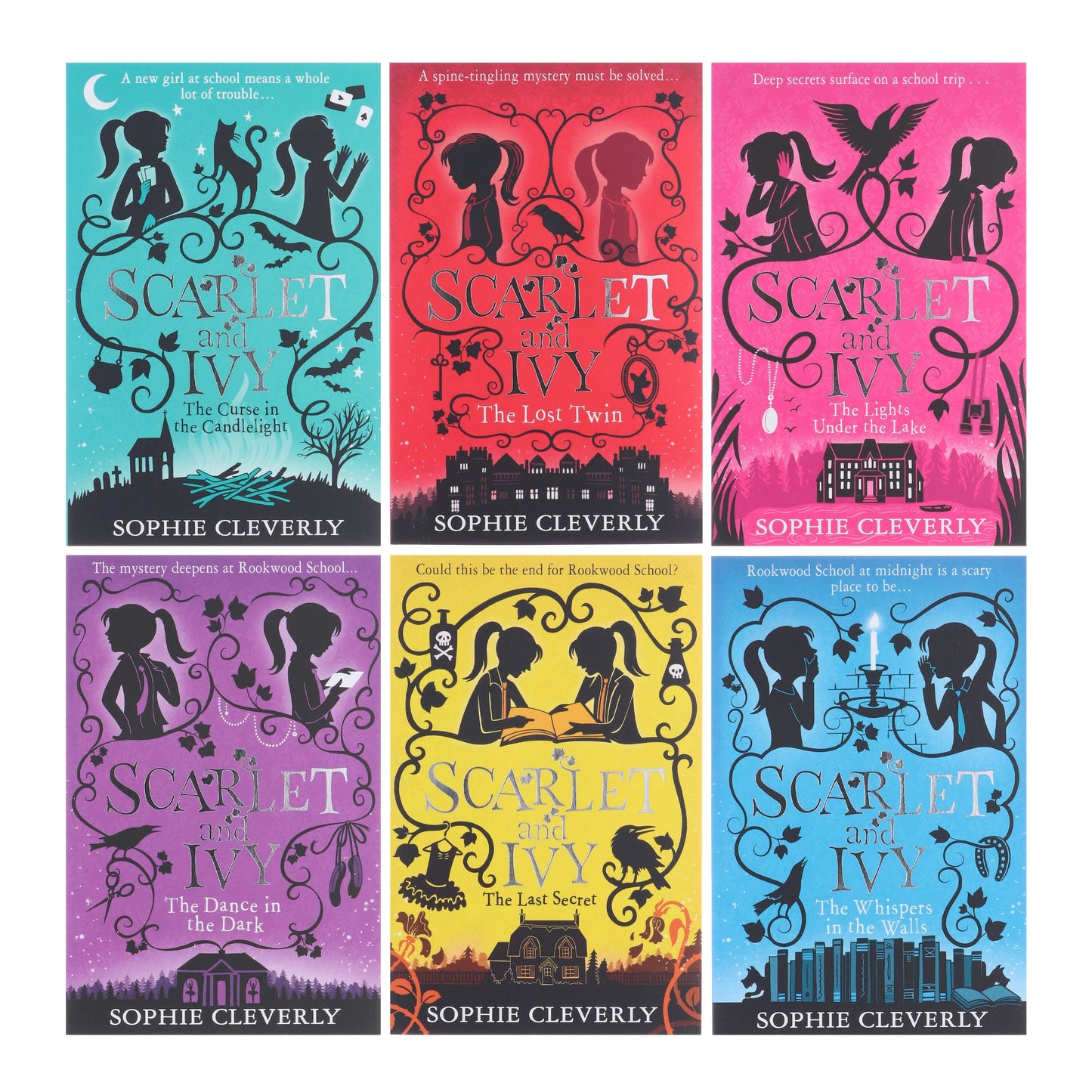 Scarlet and Ivy Series By Sophie Cleverly 6 Books Collection Set - Ages 8-12 - Paperback