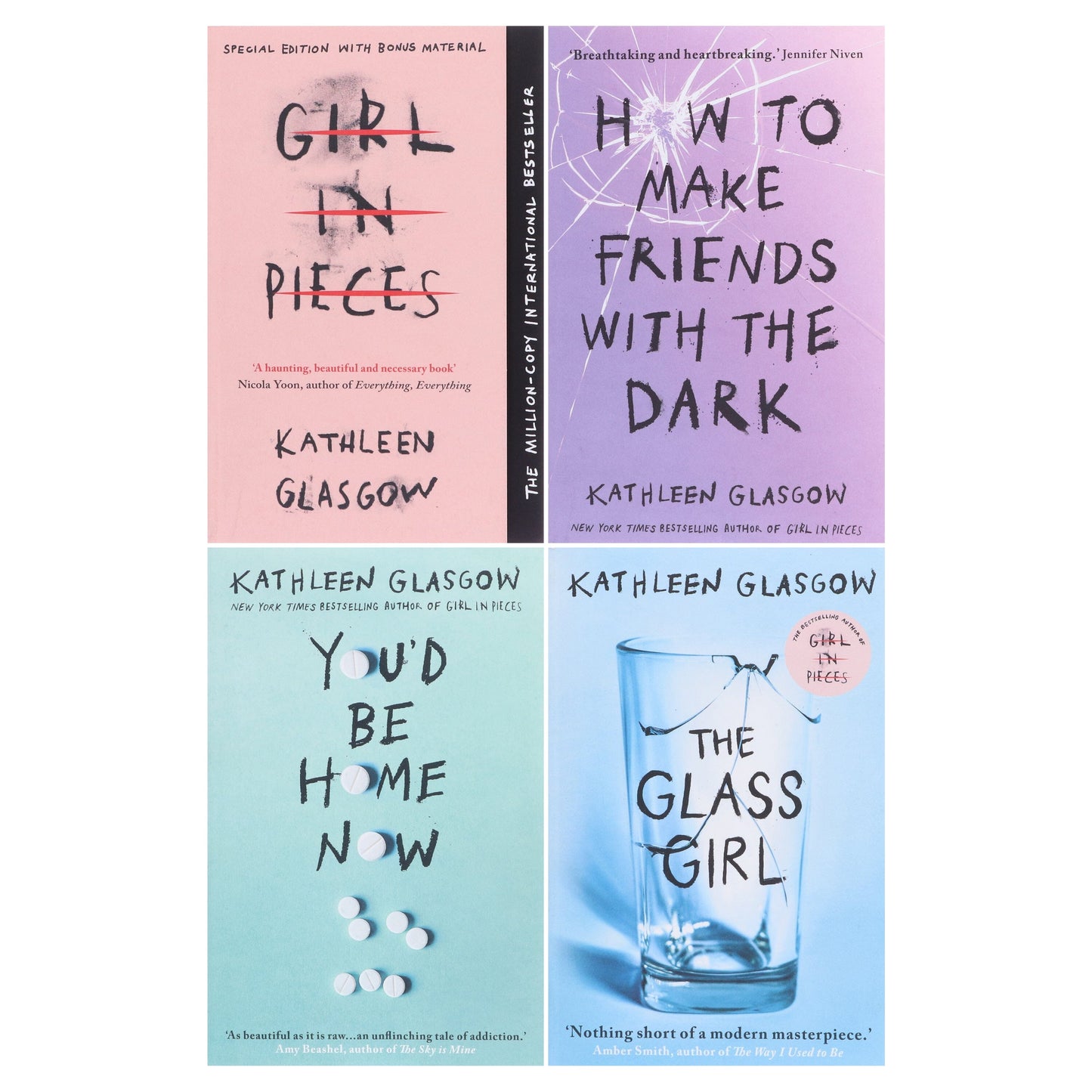 Kathleen Glasgow 4 Books Collection Box Set - Ages 13-18 - Paperback