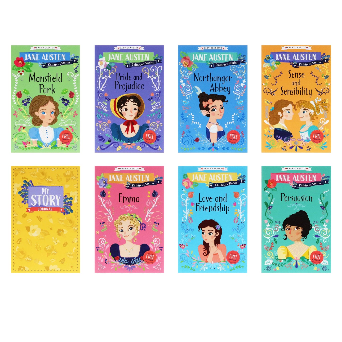 The Complete Jane Austen Childrens Easy Classics 8 Books Collection - Age 7-9 - Paperback 7-9 Sweet Cherry Publishing