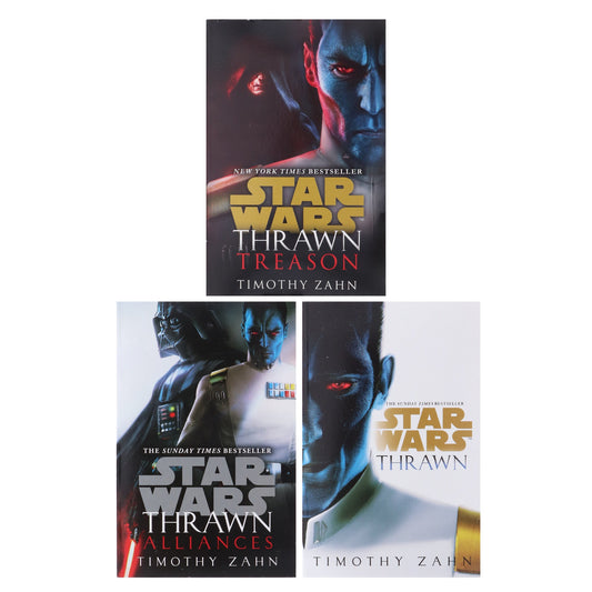 Star Wars: Thrawn Series by Timothy Zahn 3 Books Collection Set - Fiction - Paperback