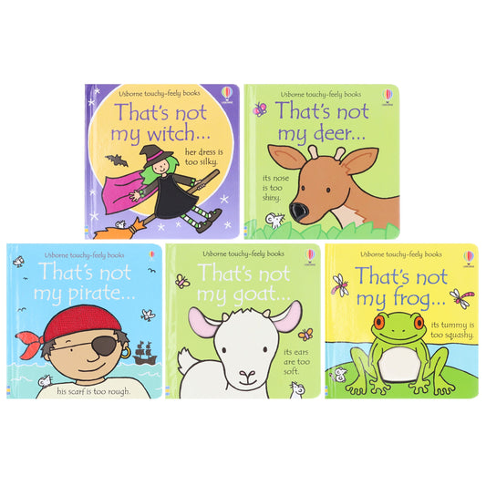 Usborne touchy feely books: That's not my... Collection 4: 5 Books Set - Ages 0-3 - Board Book 0-5 Usborne Publishing Ltd