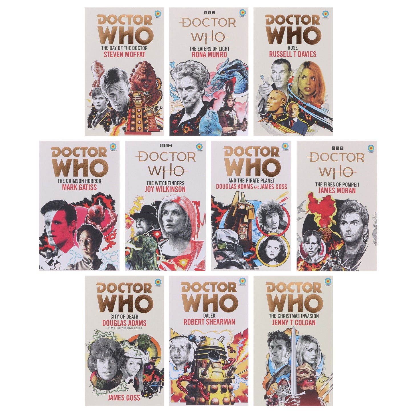 Doctor Who: Target Collection 10 Books Set - Age 13+ - Paperback Fiction BBC Books