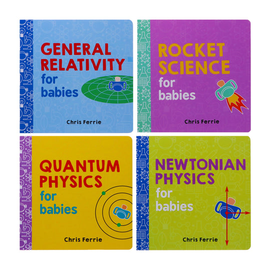 Baby University Series By Chris Ferrie 4 Books Collection Set - Ages 0-3 - Board Book