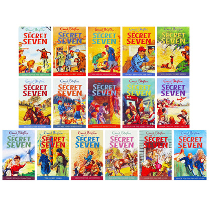 The Secret Seven Complete Collection 16 Books by Enid Blyton - Ages 6-9 - Paperback 7-9 Hodder & Stoughton