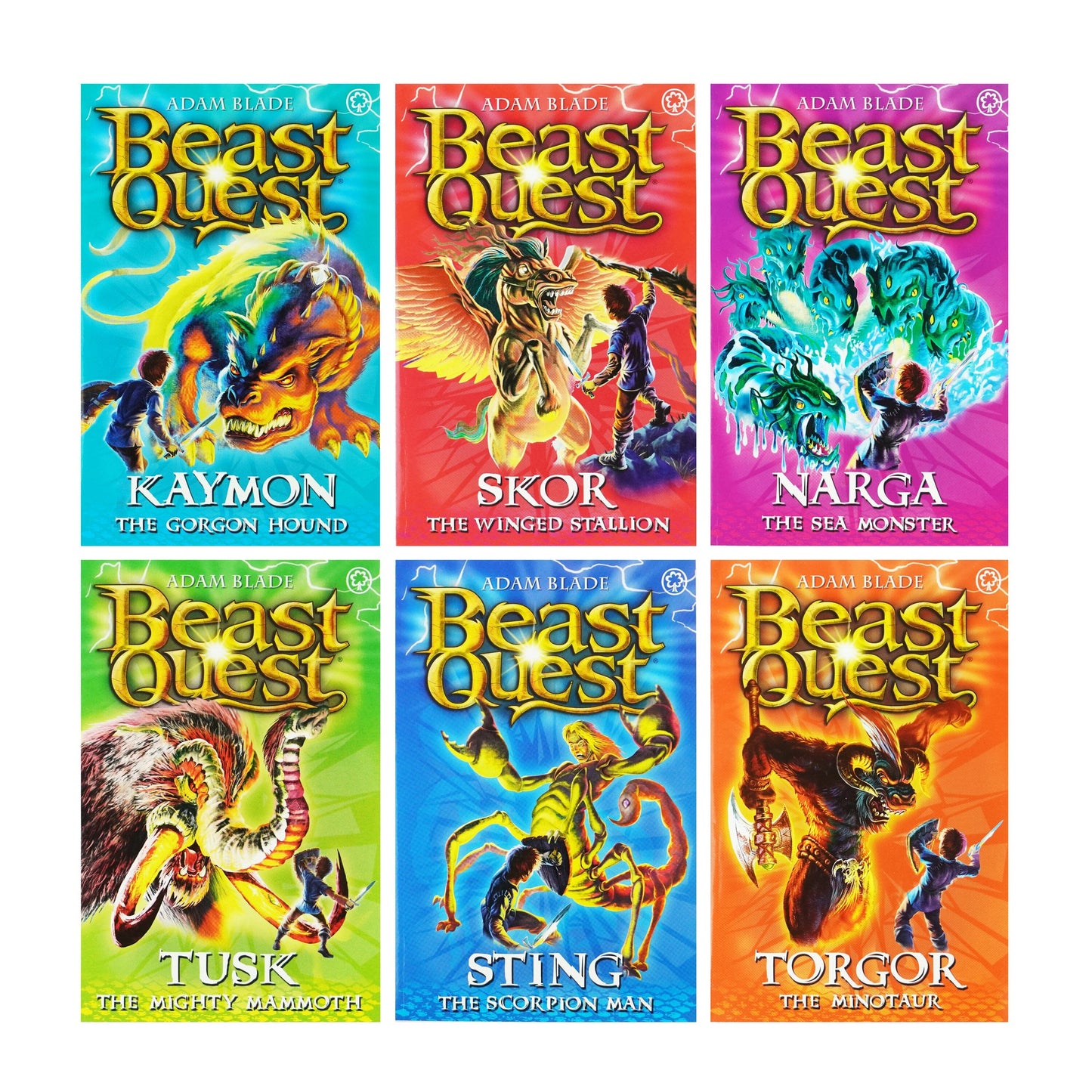 Beast Quest Series 3 by Adam Blade: 6 Books - Ages 7-9 - Paperback 7-9 Orchard Books