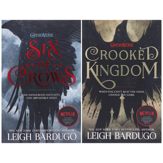 格里沙宇宙六隻烏鴉二部曲，作者：Leigh Bardugo，2 本書合集 - 年齡 12-15 歲 - 平裝