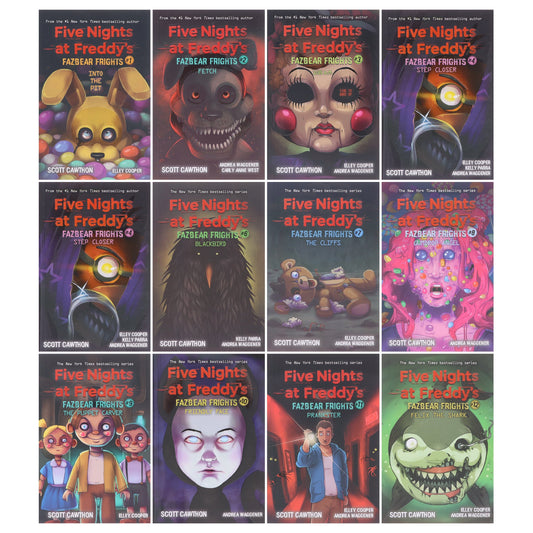 Five Nights at Freddy's Fazbear Frights By Scott Cawthon 12 Books Box Set - Age 12+ - Paperback
