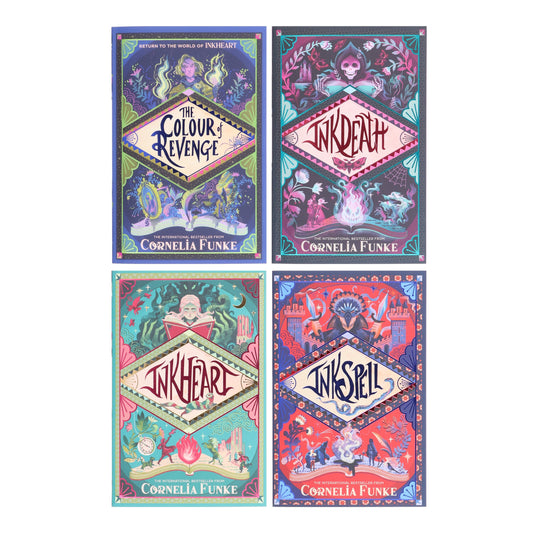 Inkworld Series By Cornelia Funke (Inkheart) 4 Books Collection Set - Ages 8-14 - Paperback