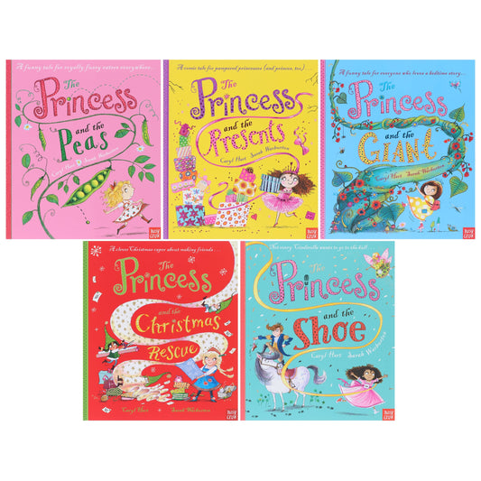 The Princess Series By Caryl Hart Illustrated 5 Books Collection Set - Ages 3-5 - Paperback
