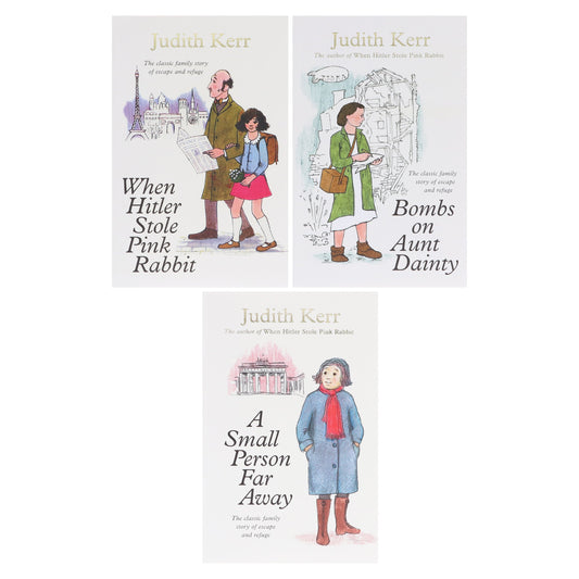 Out Of The Hitler Time by Judith Kerr 3 Books Set – Ages 9-14 – Paperback