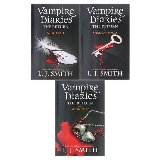 Vampire Diaries The Return Series-2 By L J Smith Book 5 To 7 Collection 3 Books Set - Ages 12-17 - Paperback Fiction Hodder & Stoughton