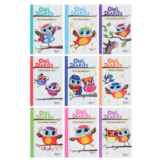 Owl Diaries Series By Rebecca Elliott: illustrated 18 Books Collection Box Set - Ages 5+ - Paperback 5-7 Scholastic