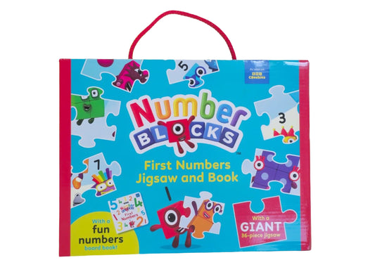 Numberblocks: First Numbers Jigsaw and Book: Learn to count with this Fun Numbers and Giant 36-piece jigsaw! - Ages 3+ - Board Book
