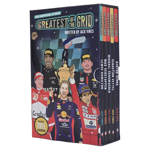 Greatest of the Grid: The Unofficial Stories by Jack Vines 5 Books Collection Box Set - Ages 7-9 - Paperback (Includes Free Audiobooks)