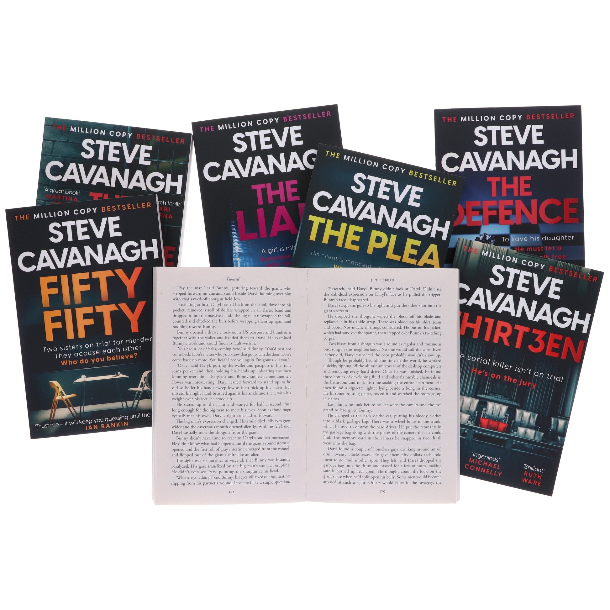 Eddie Flynn Series By Steve Cavanagh 7 Books Collection Set - Fiction - Paperback Fiction Hachette