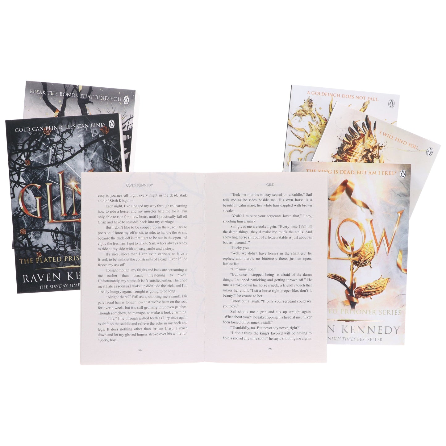 The Plated Prisoner Series By Raven Kennedy: 6 Books Collection Set - Fiction - Paperback
