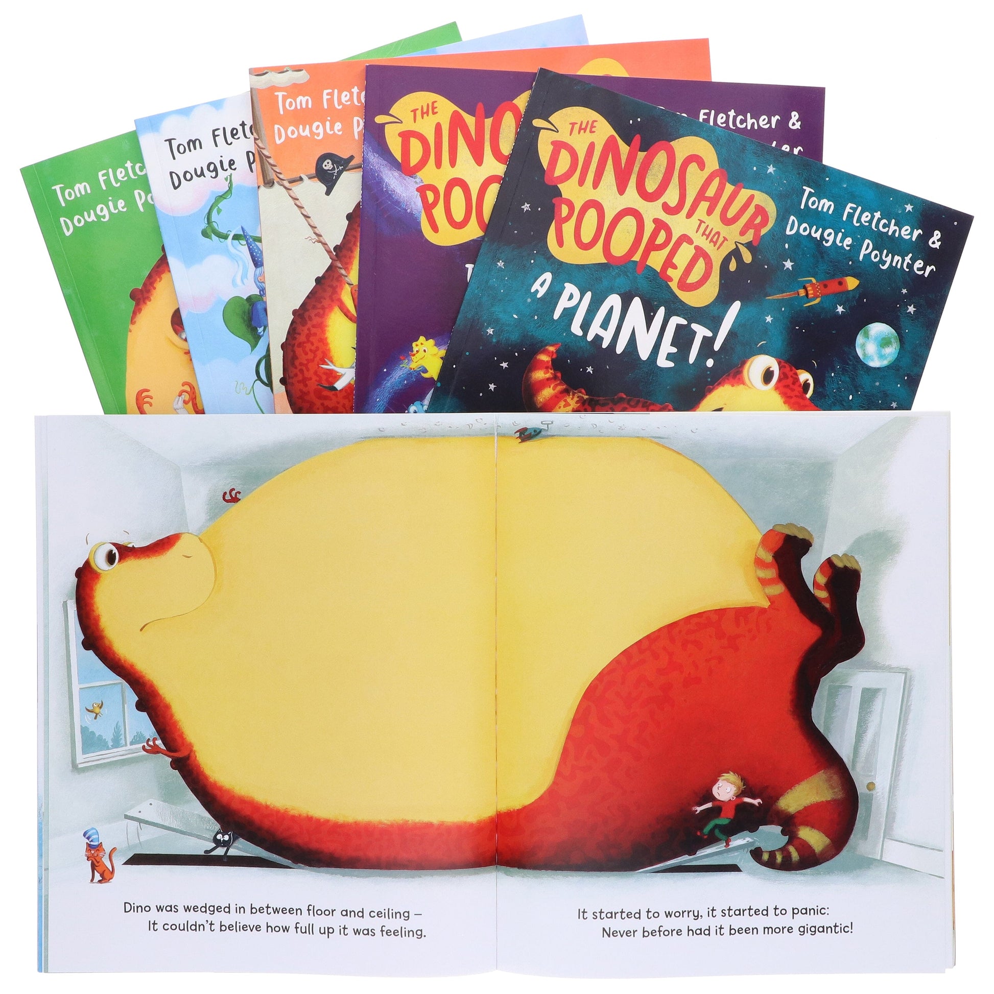The Dinosaurs That Pooped Series by Tom Fletcher: 6 Books Collection Set - Ages 5-7 - Paperback 5-7 Puffin