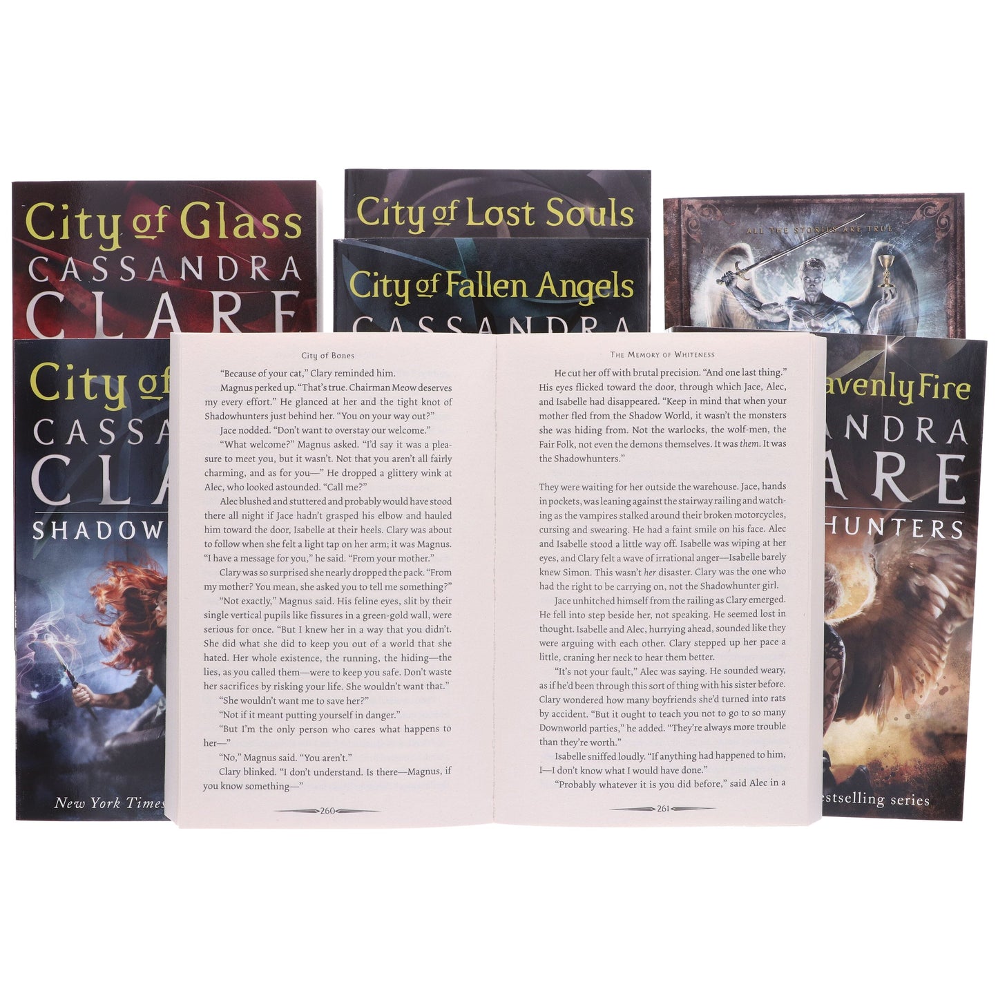Shadowhunters by Cassandra Clare - The Mortal Instruments 7 Books Box Set - Ages 14+ - Paperback