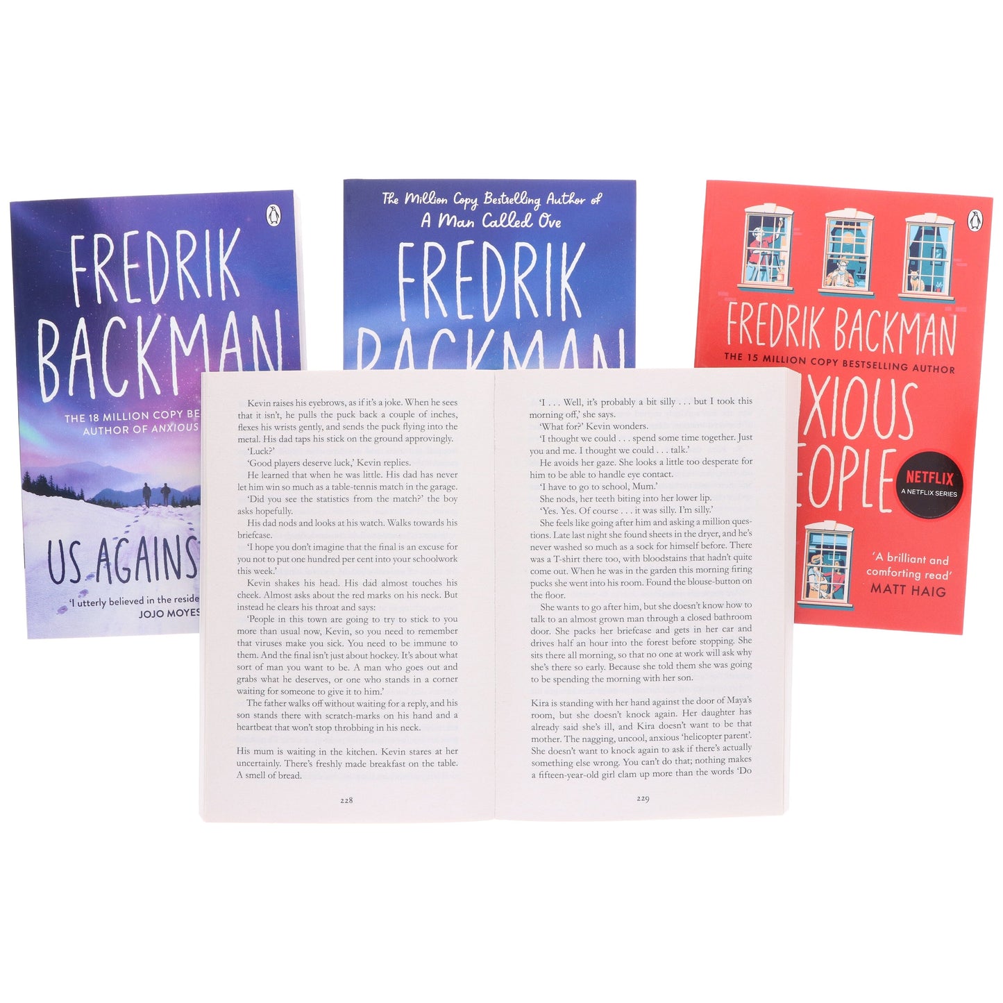 Fredrik Backman 4 本書收藏套裝 - 小說 - 平裝本