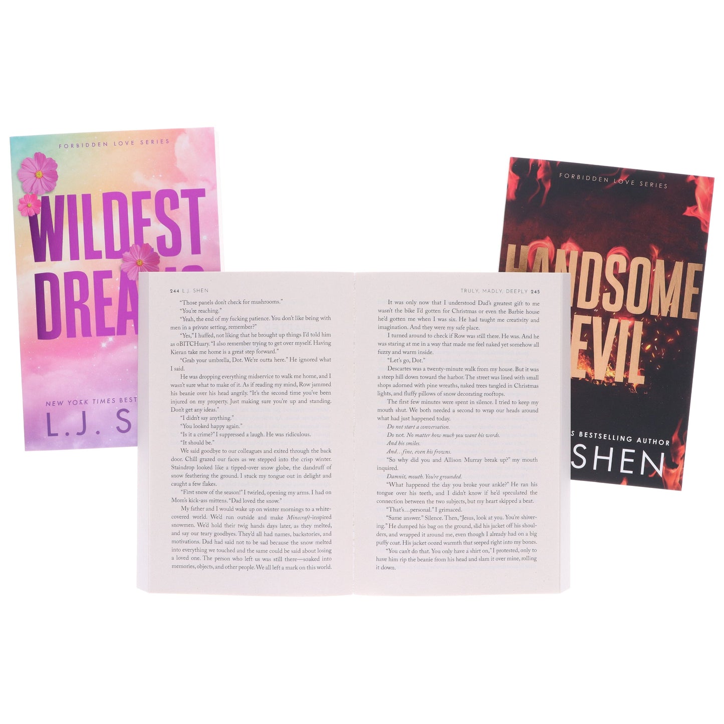 Forbidden Love Series by L.J. Shen 3 Books Collection Set - Fiction - Paperback