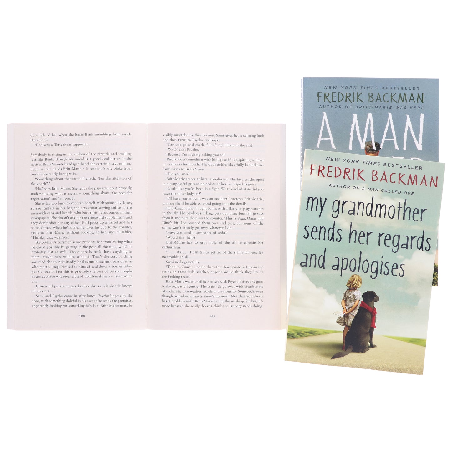 Fredrik Backman 3 Books Collection Set - Fiction - Paperback