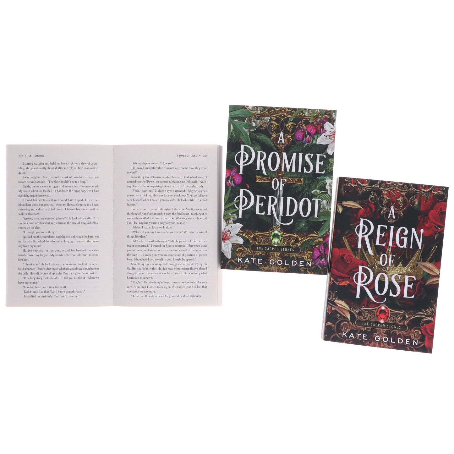 Sacred Stones Trilogy by Kate Golden: 3 Books Collection Set - Fiction - Paperback