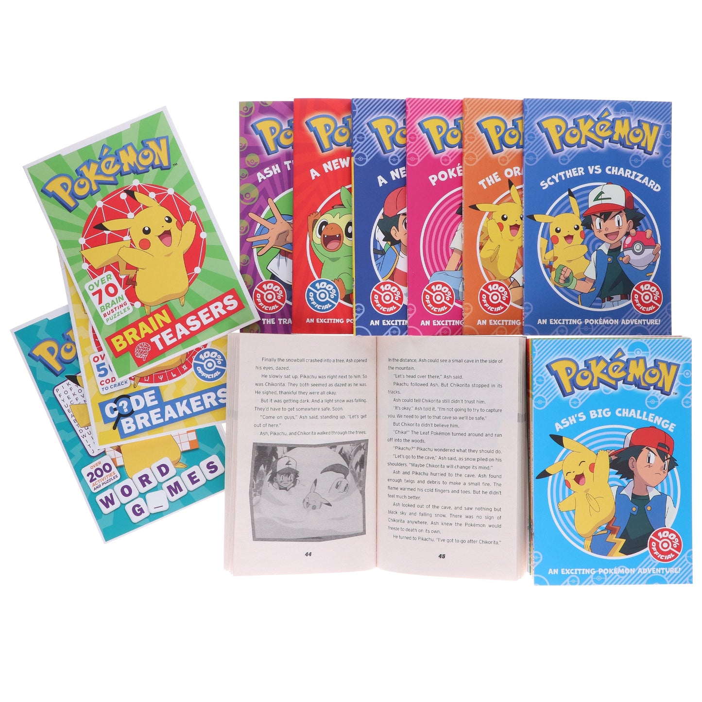 Pokemon Mega Collection 18 Books Box Set - Ages 5-8 - Paperback