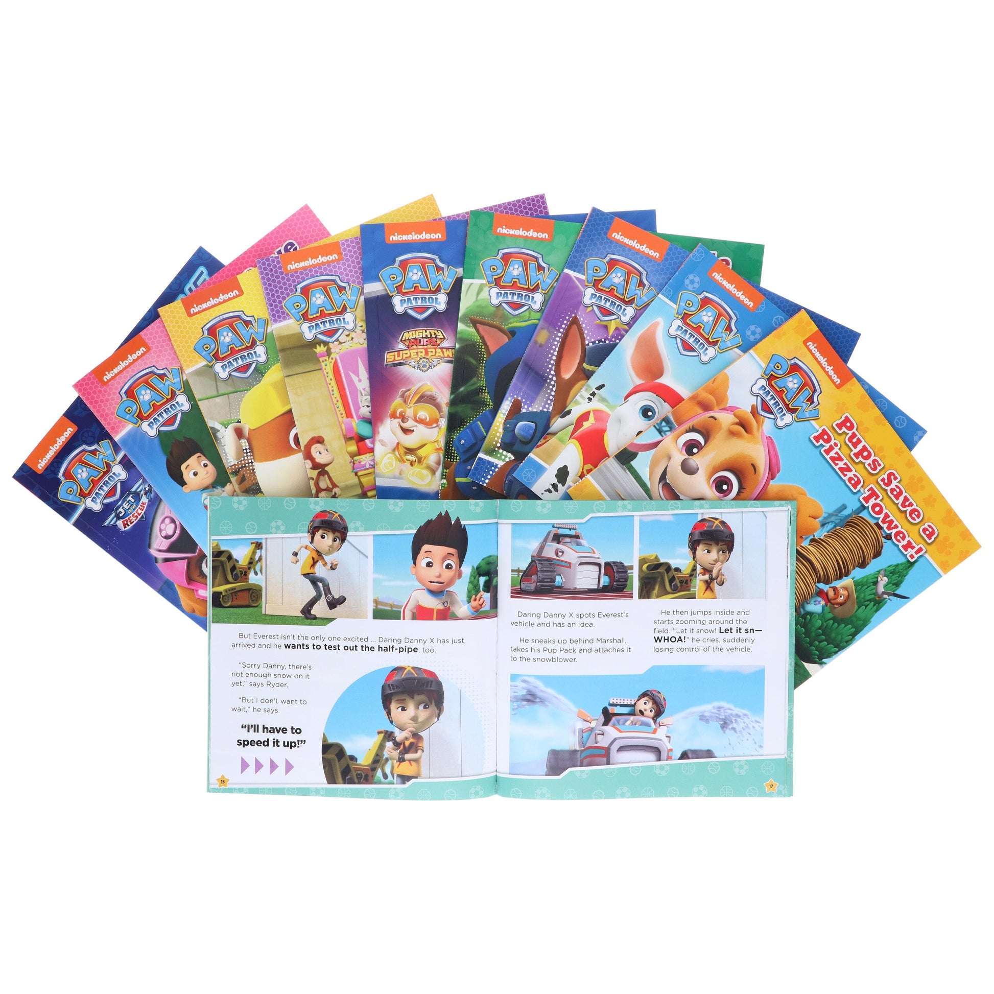Paw Patrol Favourite Stories By Nickelodeon: 10 Picture Books Collection Set - Ages 3-7 - Paperback 5-7 HarperCollins Publishers