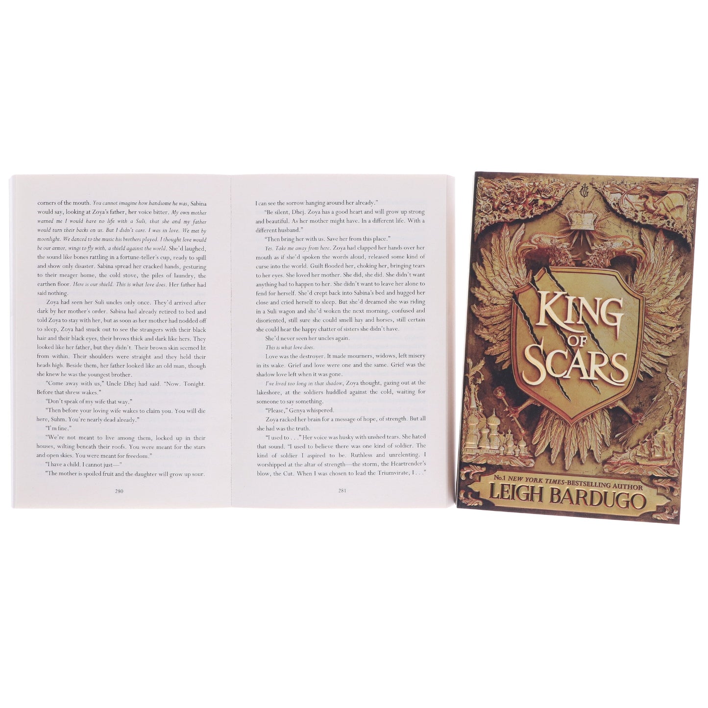 格里沙宇宙傷痕之王二部曲，作者：Leigh Bardugo，2 本書合集套裝 - 適合年齡 12-15 歲 - 平裝