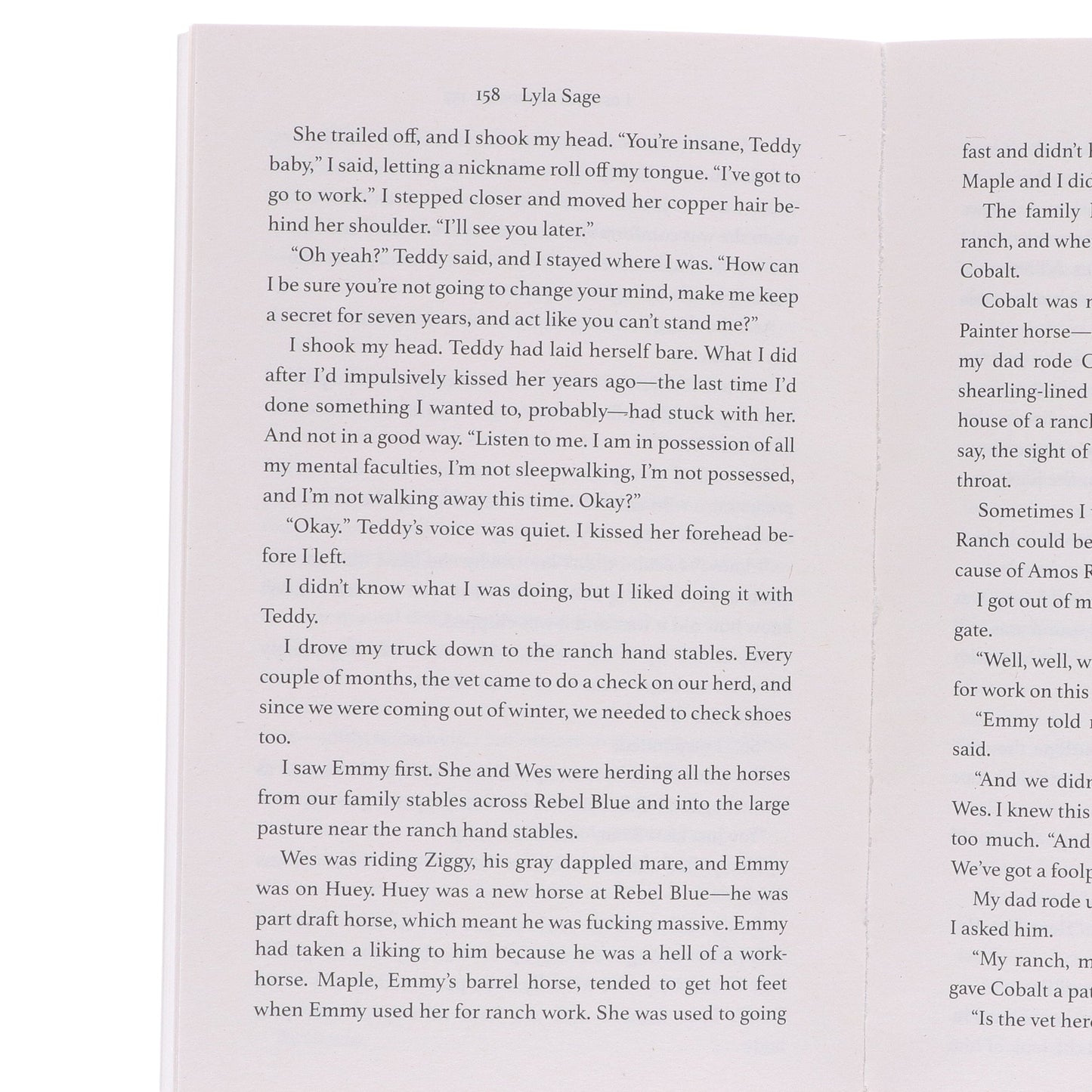 Rebel Blue Ranch Series by Lyla Sage: 4 Books Collection Set - Fiction - Paperback