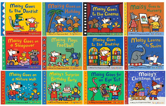 Maisy First Experiences (Set 1) By Lucy Cousins 12 Books Children Collection Set - Ages 2-5 - Paperback