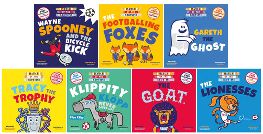 Match of the Bedtime Collection by Faraz Osman & Tommy Panays 7 Books Set - Ages 5+ - Paperback (With A Free Audiobook)
