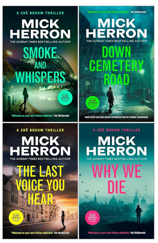 A Zoë Boehm Thrillers by Mick Herron 4 Books Collection Set - Fiction - Paperback