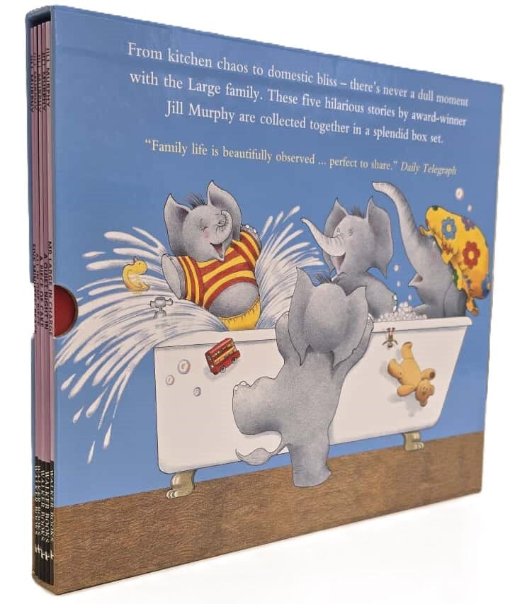 Five Minutes Peace & Other Stories (Large Family Collection) 5 Books Box Set By Jill Murphy - Ages 3+ - Paperback