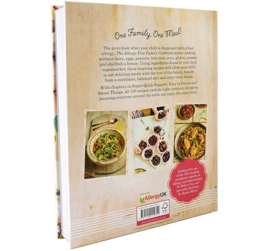 Allergy Free Family Cookbook - Non Fiction - Book Harback By Fiona Heggie and Ellie Lux Non Fiction Orion Books