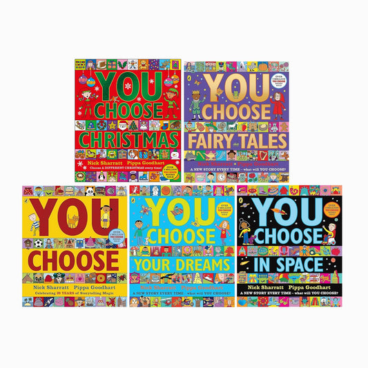 You Choose Series By Pippa Goodhart Illustrated 5 Books Children's Collection Set - Ages 3+ - Paperback