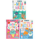 Wipe Clean: Kids' Holiday Travel Pack Assortment 3 Activity Books Collection Set - Ages 4+ - Paperback