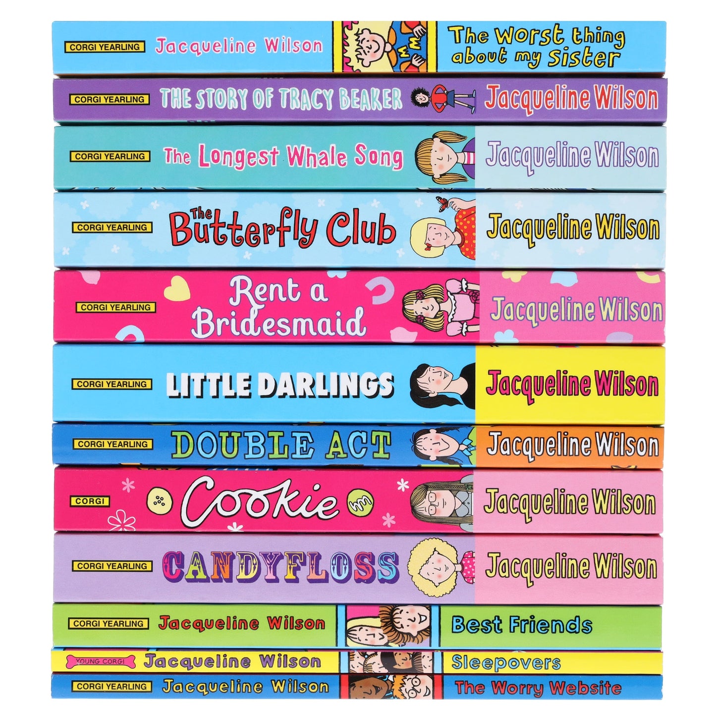 Jacqueline Wilson Collection 12 Books Set - Ages 9-14 - Paperback