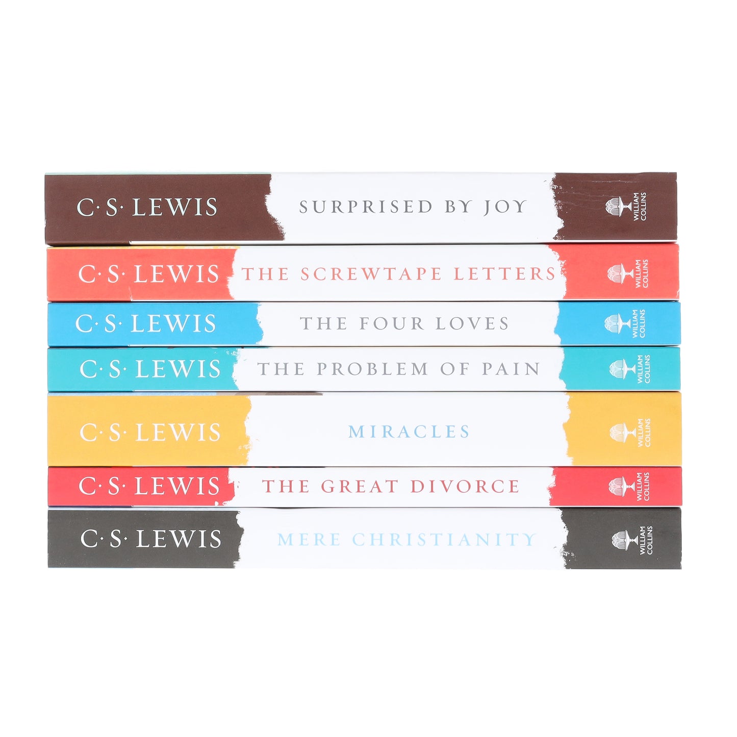 CS Lewis 簽名經典全集 7 冊套裝 - 適合 14 歲以上讀者 - 平裝
