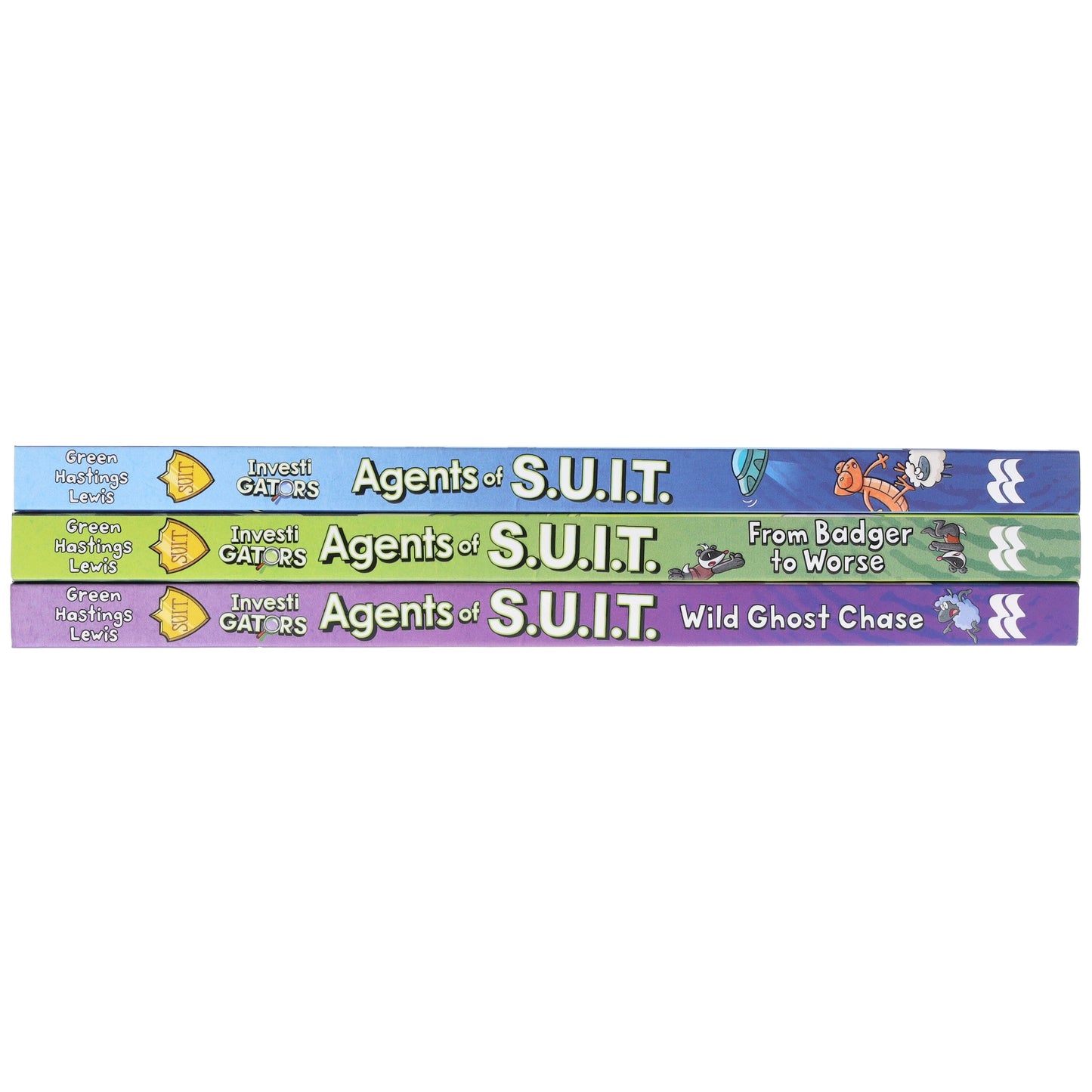 InvestiGators: Agents of S.U.I.T. Series by John Patrick Green 3 Books Collection Set - Ages 7-11 - Paperback