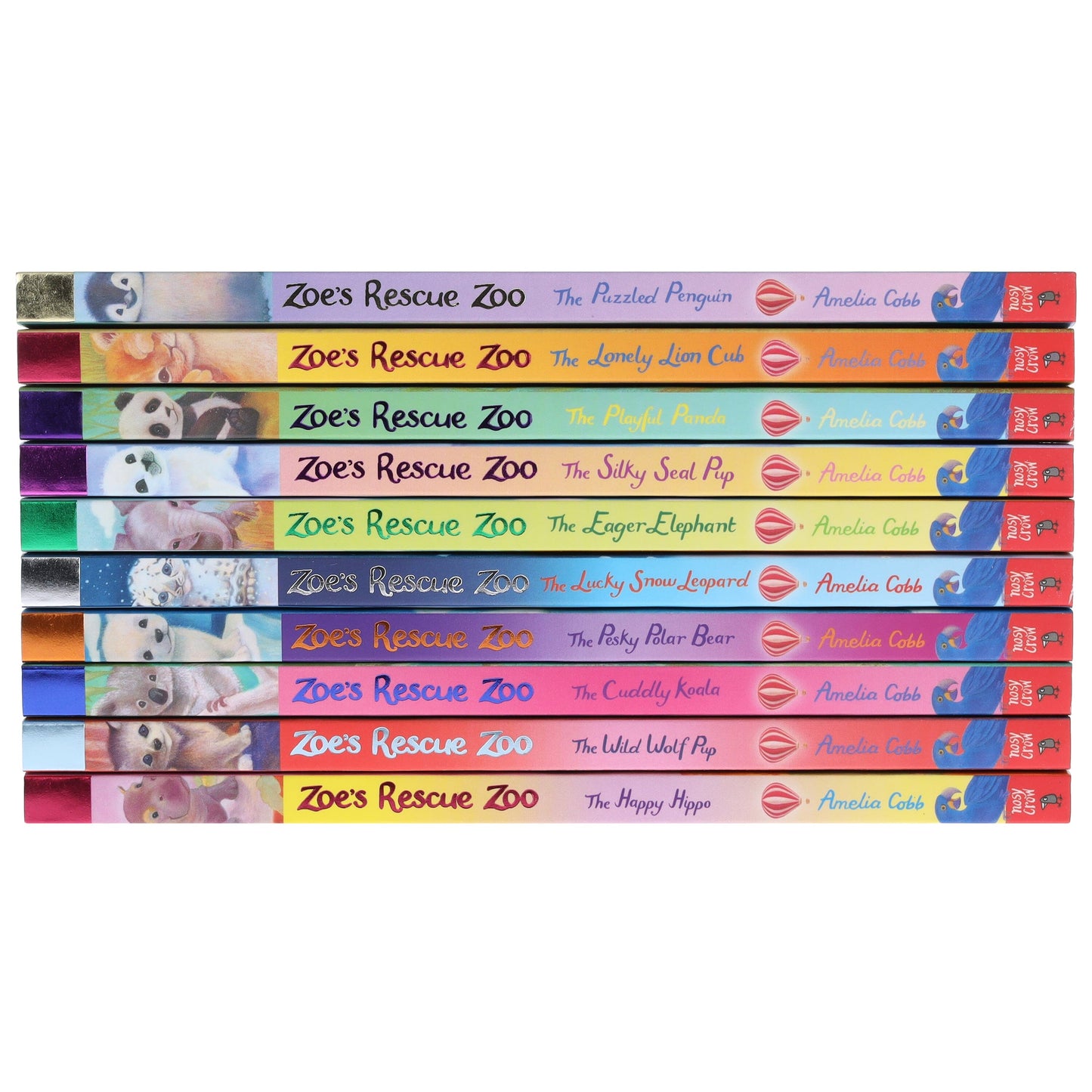 Zoes Rescue Zoo Series 1 By Amelia Cobb 10 Books Collection Set - Ages 5-7 - Paperback