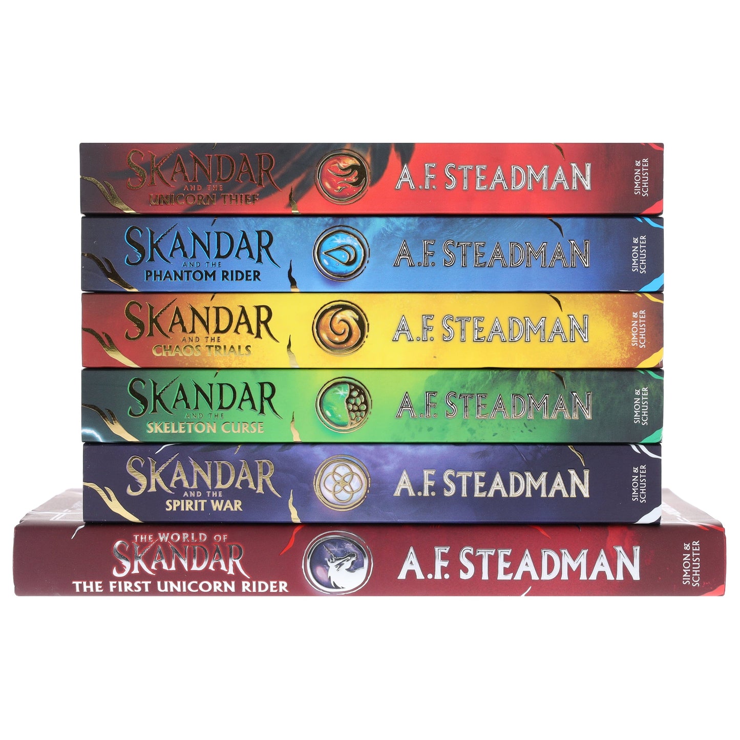 Skandar Series By A.F. Steadman 6 Books Collection Set - Ages 9-12 - Paperback/Hardback