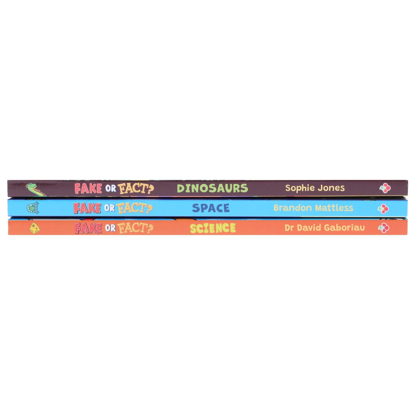 Fake or Fact? Series About (Dinosaurs, Space & Science) Illustrated 3 Books Collection Set (Includes a Free Audiobook!) - Ages 7-9 - Paperback