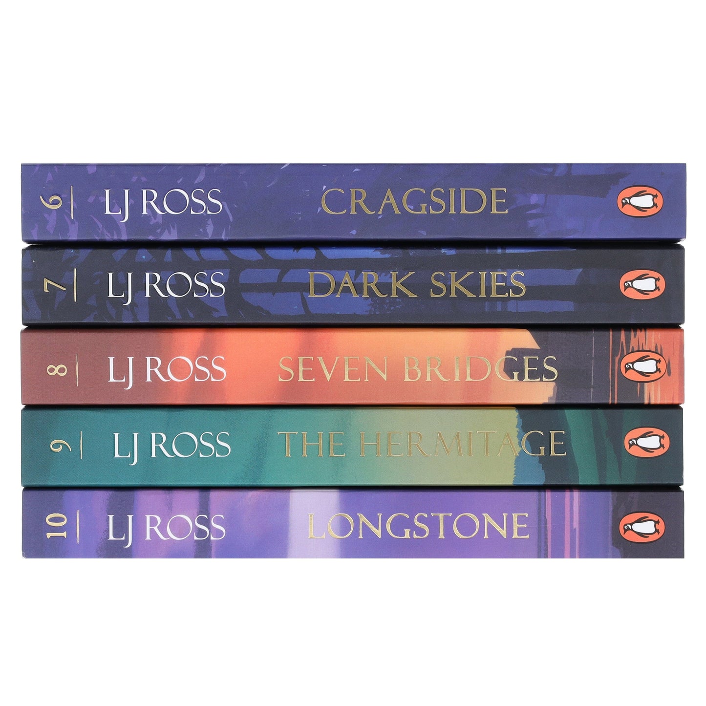 The DCI Ryan Mysteries (Vol. 6-10) By LJ Ross 5 Books Collection Set - Fiction - Paperback