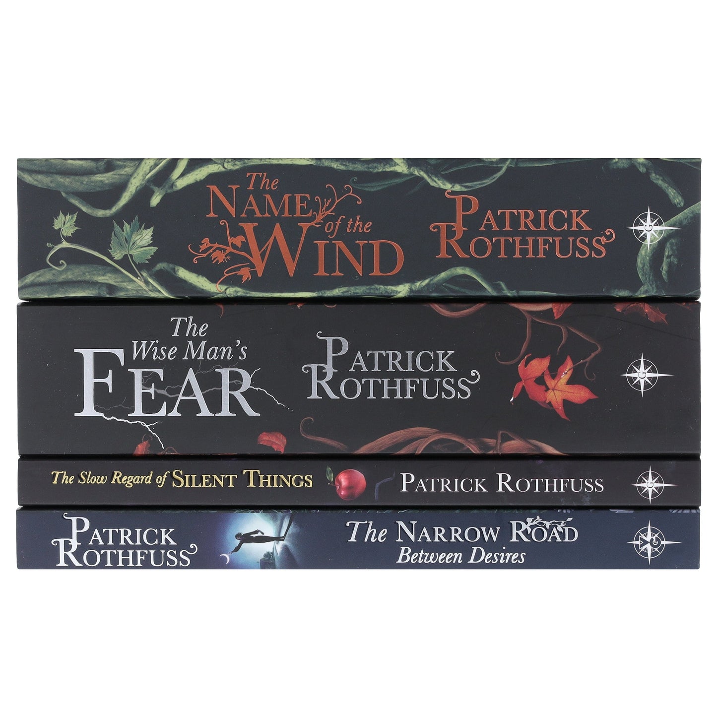 The Kingkiller Chronicle by Patrick Rothfuss 4 Books Collection Set - Fiction - Paperback