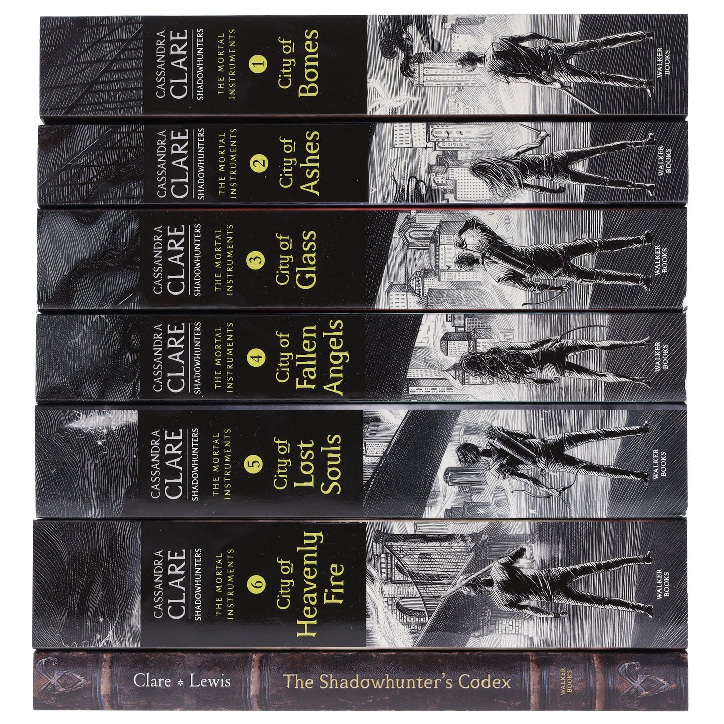 Shadowhunters by Cassandra Clare - The Mortal Instruments 7 Books Box Set - Ages 14+ - Paperback
