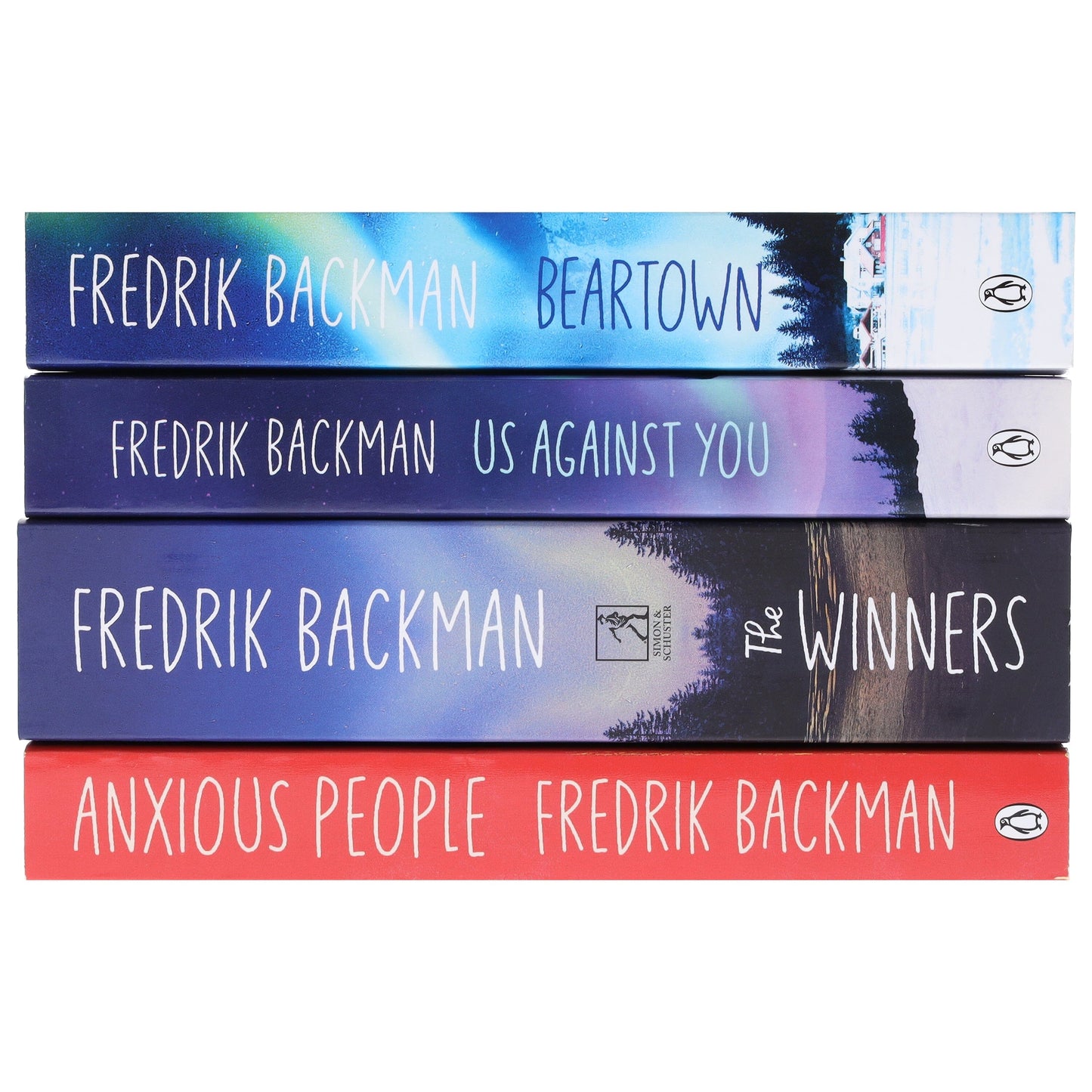 Fredrik Backman 4 本書收藏套裝 - 小說 - 平裝本