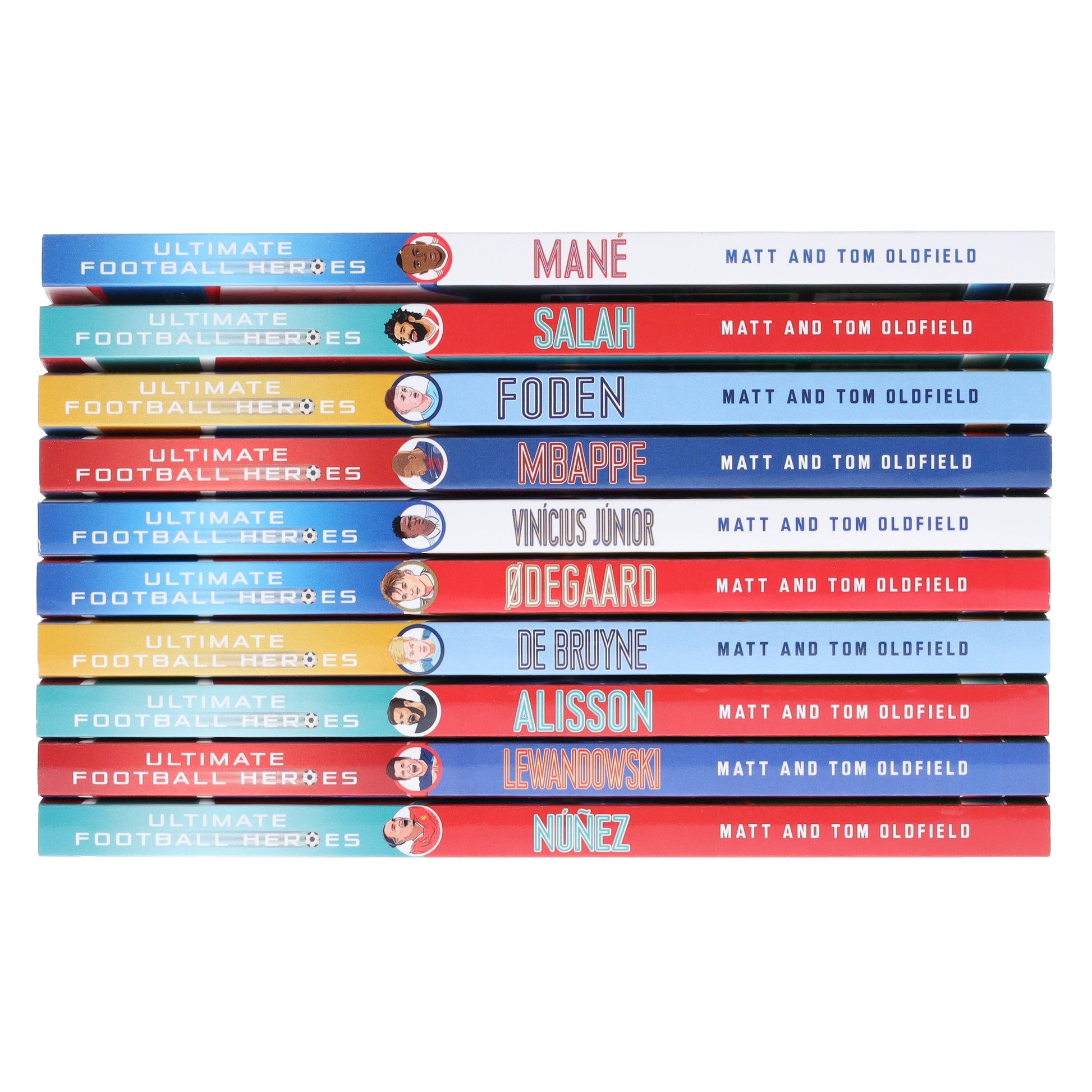 Ultimate Football Heroes Series 2 By Matt & Tom Oldfield: 10 Books Collection Set - Ages 7-12 - Paperback 7-9 Bonnier Books Ltd