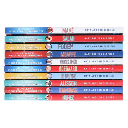 Ultimate Football Heroes Series 2 By Matt & Tom Oldfield: 10 Books Collection Set - Ages 7-12 - Paperback 7-9 Bonnier Books Ltd